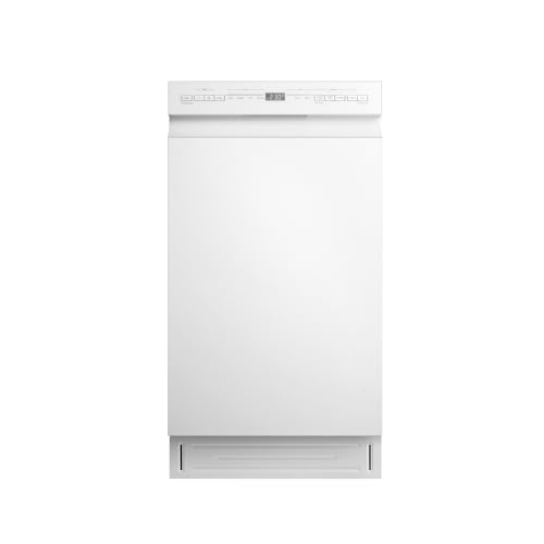 Midea MDF18A1AWW Built-in Dishwasher with 8 Place Settings, 6 Washing Programs, Stainless Steel Tub, Heated Dry, Energy Star, White