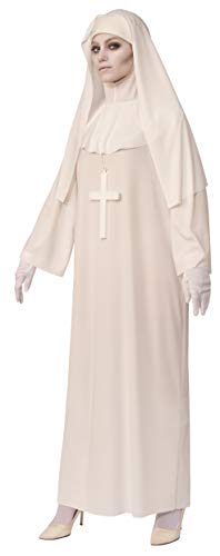 Rubie's womens Opus Collection Ghosts Women's Nun Adult Sized Costumes, White, Standard US