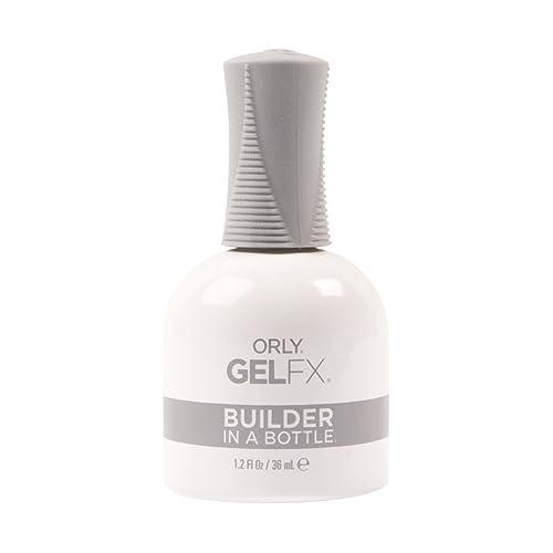 Orly GELFX Builder in a Bottle Colors | Self leveling all-in-one formula for nail extensions (Clear 1.2oz)
