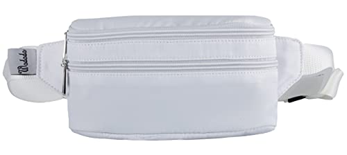 WODODO White Men & Women Nylon Fanny Pack Water Resistant Outdoor Sports Travel Waist Pack Hip Bag