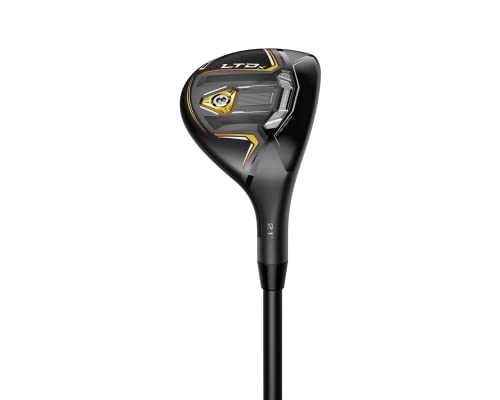 Cobra Golf 2022 LTDX Hybrid Matte Black-Gold Fusion (Men's, Right Hand, KBS PGI 75, Reg Flex, 5h-24)