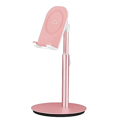 DINGZZ Cell Phone Stand, Angle Adjustable Phone Holder for Desk Tablet Stand Compatible with Smartphone, Tablet