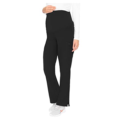 Med Couture Women's Maternity Pant, Black, Medium