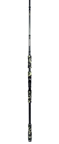Savage Gear 8' Squad Swimbait Casting Rod, 1-Piece Freshwater Rod with Rod Hook Keeper, 24-Ton High Modulus Carbon Blank
