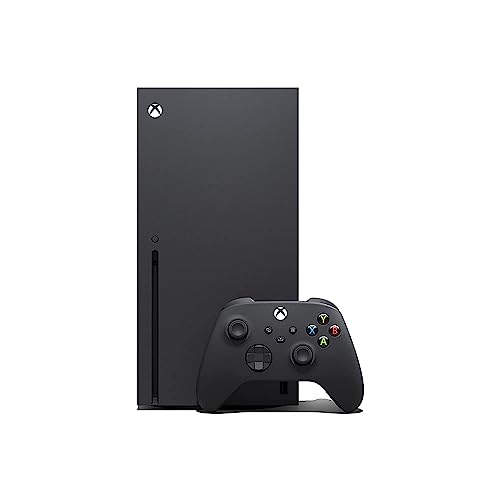 Microsoft Xbox Series X Gaming 1TB Console Black + 1 Xbox Wireless Controller, True 4K Streaming, Wi-Fi, 3D Spatial Sound. High Speed HDMI Cable