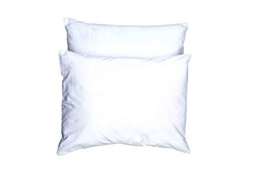 YourEcoFamily Toddler Pillowcases - 100% Certified Organic Cotton - Soft, Comfy and Loved by Toddlers - White 2 Pack