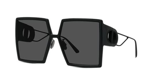 DIOR Woman Sunglasses Black Frame, Smoke Lenses, 58MM