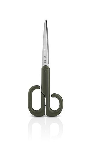 EVA SOLO | Green tools scissors large 24 cm |These functional scissors have sharp blades & comfortable rounded handles for great grip | Danish Design & Functionality | Green