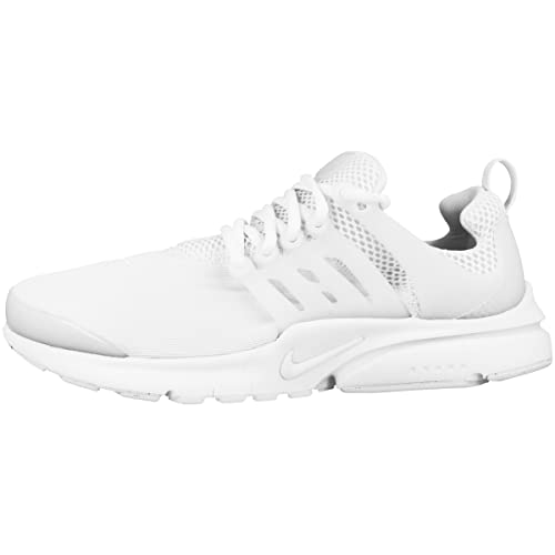 Nike Boy's Presto (Big Kid) White/White/White/Pure Platinum 6 Big Kid M
