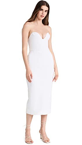 Mara Hoffman Women's Isla Dress, White, 6