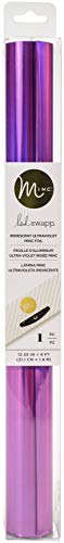 Heidi Swapp MINC REACTIVE FOIL12 ULTRAVIOLE, us:one size, Iridescent Ultraviolet 6' Roll