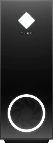 HP OMEN Gaming Premium Desktop | AMD Ryzen 5 5600G 6-Core Upto 3.9GHz 16GB RAM 1TB SSD Radeon RX 6600XT Windows 11 Home Keyboard and Mouse with Pad Bundle Black