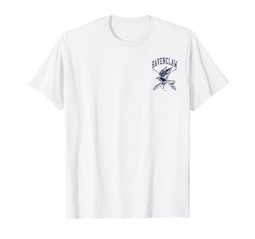 Harry Potter Ravenclaw Quidditch Crest Front And Back T-Shirt