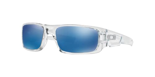 Oakley Crankshaft Sunglasses, Polished Clear/Ice Irid, One Size