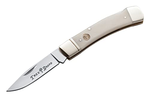 Boker Lockback 2.95 Inch Pocket Knife, Smooth White Bone, Traditional Series 2.0, Made in Germany