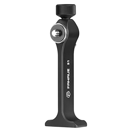 FANAUE Binocular Tripod Adapter Quick Release,Detachable Universal Mount Accessories with 1/4-20 Inch Threading,CNC T6061 Aluminum Alloy Body,Compatible with Arca Ball Head and 1/4 Thread Head