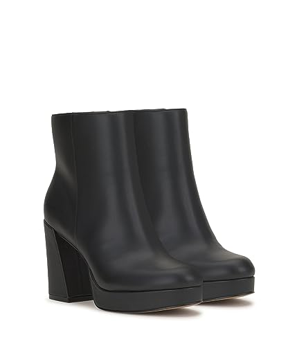 Jessica Simpson Women's Rexura Platform Bootie Ankle Boot, Black, 9