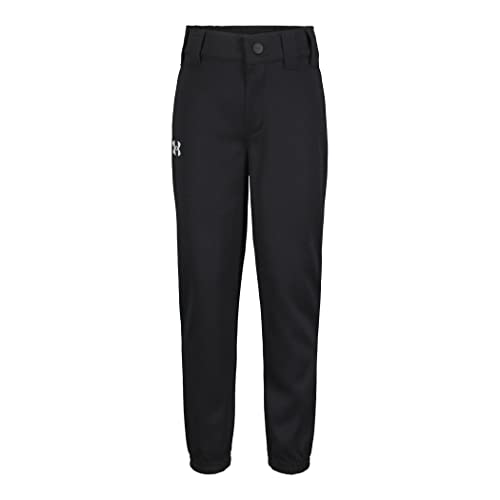 Under Armour Boys' Pre-School UA Baseball Pants 5 Black