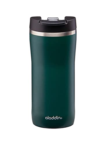 Aladdin Keeps Hot for 3 Hours-BPA-Free-Dishwasher Safe, Stainless Steel, Green, 0.35L