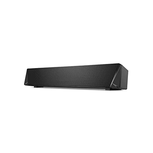 XDCHLK Sound Bar Gaming Speaker &Wired 14W Powerful Drivers Subwoofer RGB Light Soundbars for PC Phone