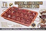 Copper Collection Brownie Pan -18 Cavity