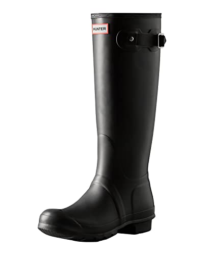 Hunter Women's Original Tall Black Rain Boots - 8 B(M) US