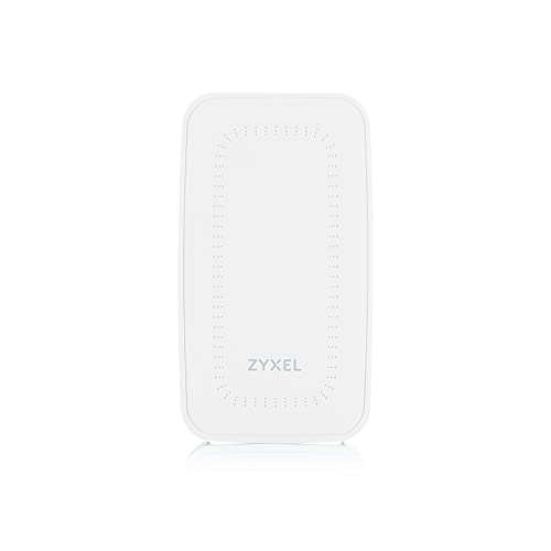 Zyxel WiFi 5 AC1200 W2 Wireless Gigabit Wall Access Point | 2 GbE PT Ports (1 PoE) | Cloud, App, Direct or Controller Management | 1 Year Nebula Pro Included | POE+ Powered | WAC500H