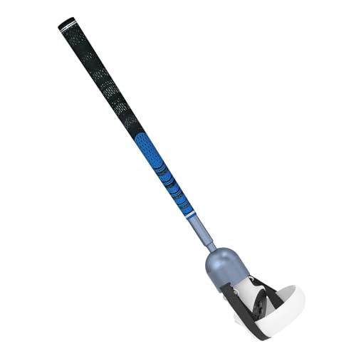 DGPCT VR Golf Club for Oculus Quest 2, Aluminum Golf Club Attachment Compatible with Oculus Meta Quest 2, with 1: 1 Sleeve and Realistic Rubber Grip, Non-Weighted