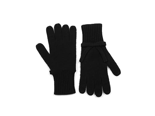 Kate Spade New York Bow Knit Gloves Black One Size