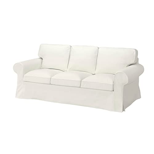 UPPLAND Cover for Sofa 3 Seat Blekinge White 504.876.35 Slipcover