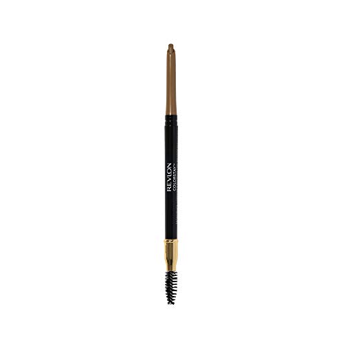 Revlon Eyebrow Pencil, Colorstay Eye Makeup with Eyebrow Spoolie, Waterproof, Longwearing Angled Precision Tip, 205 Blonde, 0.01 Oz