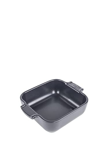Peugeot Appolia Individual Petite Square Oven Baking Dish, 5' x 5', Slate