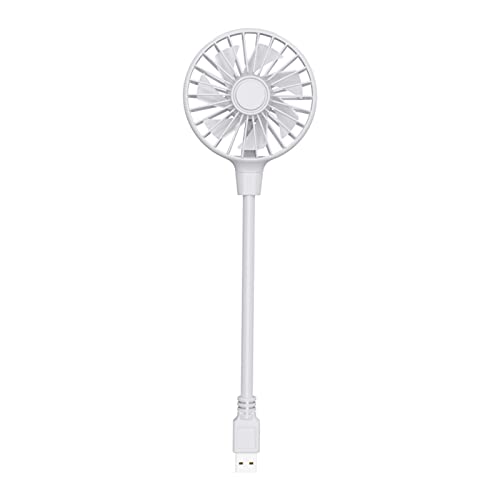 USB Fan, Mini Portable Fan for 360° Rotation, Small Personal Fan for Home Office, Desk Fan Compatible with All USB Outputs such as Laptop/Power Bank/Plug, Pocket Fan for Travel Commute(No switch)