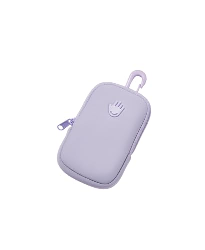 Touchland Touchette Zippered Pouch, Attachable Fashion Accessory with Snap Hook for Power Mist and Glow Mist 1FL OZ, Lilac