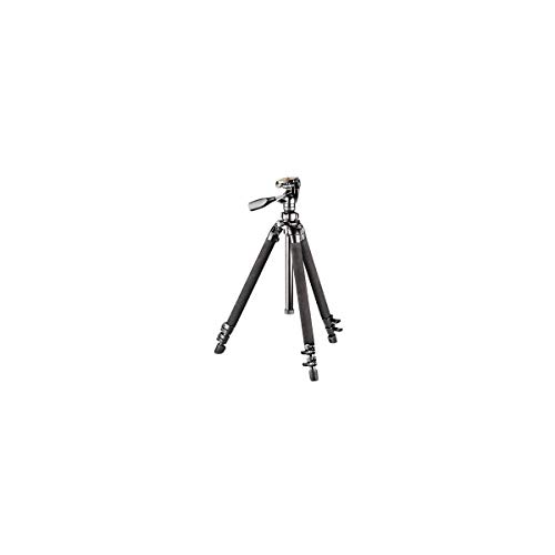 Bushnell Advanced Tripod for Binoculars, Spotting Scopes, and Cameras - Durable Aluminum Construction with Adjustable Legs and Center Column for Stability,Black
