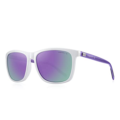 MERRY'S Unisex Polarized Aluminum Sunglasses Vintage Sun Glasses For Men/Women S8286