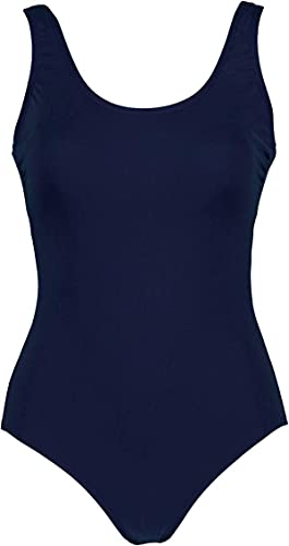 Dolfin Swimwear Moderate Scoop Back Solid - Black 790, 16