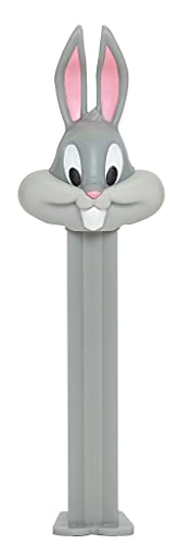 Pez Bugs Bunny Candy Dispenser – Looney Tunes Bugs Bunny Pez Dispenser | Space Jam Pez Candy Dispenser with Candy Refills | Space Jam Party Favors, Grab Bags