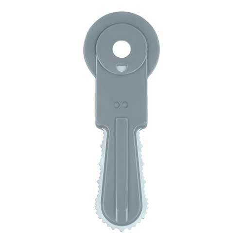 FourShow 9Pcs Brush Cutter Replacement Blades Compatible with Weed Warrior Brush Cutter Head Gray