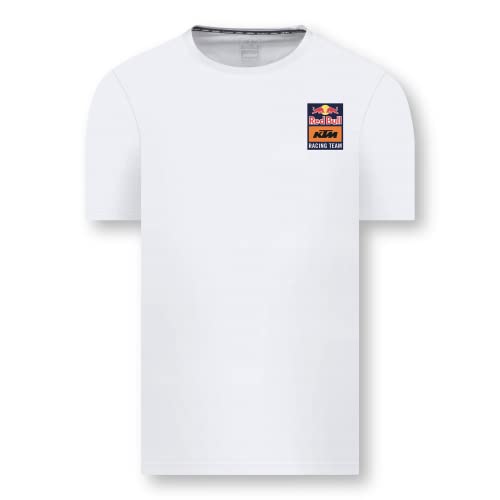 Red Bull KTM Backprint T Shirt, Mens XX-Large - Official Merchandise White