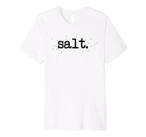 Matching Halloween Couples SALT And Pepper Easy Costume Gift Premium T-Shirt