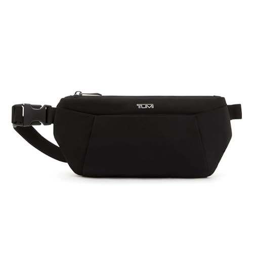 TUMI - Voyageur Loha Slim Hip Bag - Waist Pack for Women & Men - Premium Fanny Pack Bag - Black/Gunmetal