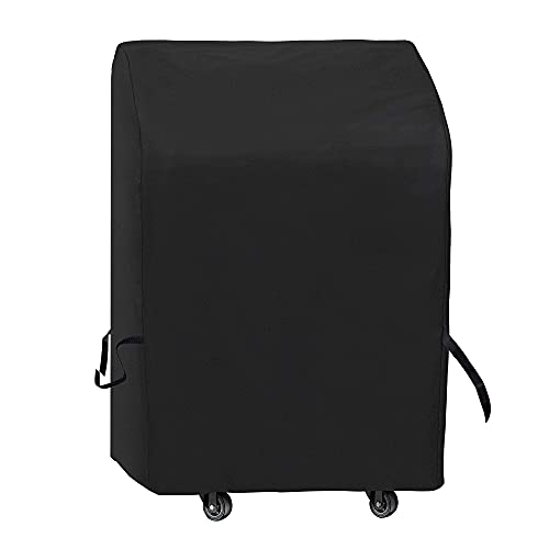 iCOVER Small Grill Cover - 30 inch Two Burner BBQ Gas Grill Cover 600D Heavy Duty Waterproof, Fit Grill with Collapsed Side Tables, Weber/Char-Broil/Brinkmann/Nexgrill/Jenn Air/Pit Boss 3 Series