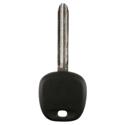 KeylessOption Replacement Uncut Ignition Chipped Key Transponder Blank for Toyota Dot Chip