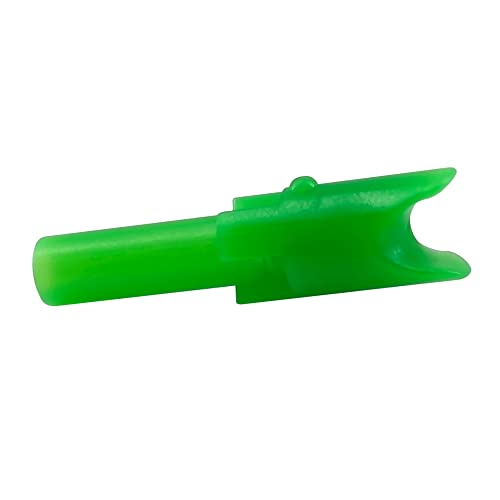 TenPoint Alpha-Nock, Green - Pack of 6 - for Use in Crossbows with Alpha-Nock Receiver System - Not Compatible with Nitro 505 (Requires HP Aluminum Bushing)