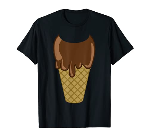 Halloween Ice Cream Head | Funny Group Matching Costume T-Shirt