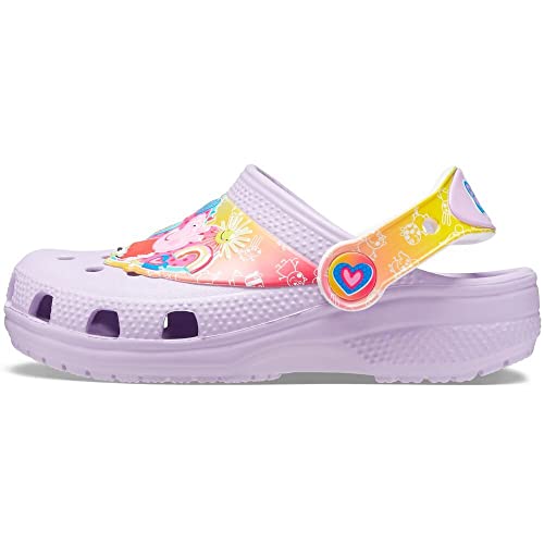 Crocs Unisex-Child Classic Peppa Pig Clogs | Toddler Shoes, Lavender, 9 Toddler