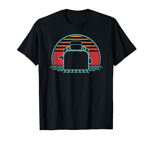 Toast Bread Retro Toaster Vintage 80s Style Gift T-Shirt