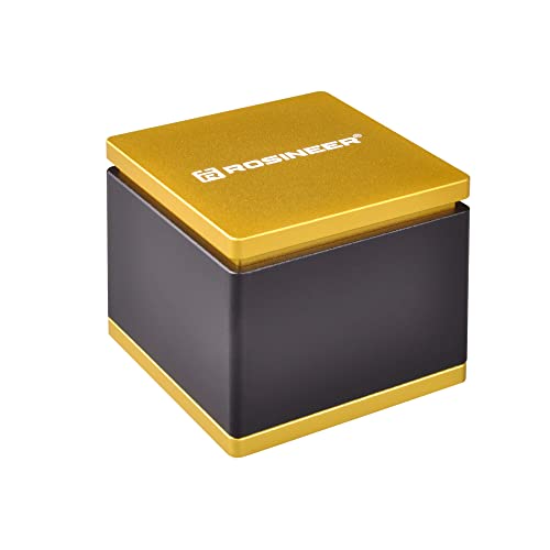 Rosineer Square Pre-Press Form, 2.5 x 2.5 inch, Food-Grade Anodized Aluminum