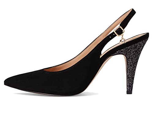 COACH Sutton Glitter Slingback Pump Black 8 B (M)